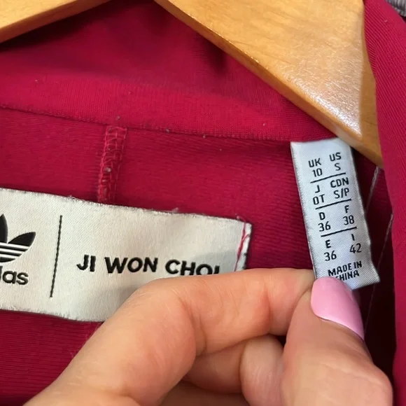 adidas Originals Red Jumpsuit - Picture 9 of 16